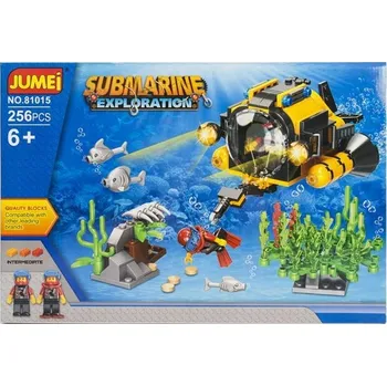 ostatní stavebnice STAVEBNÍ STAVEBNICE PODVODNÍ EXPEDICE SADA PODVODNÍHO SVĚTA 256 DÍLŮ