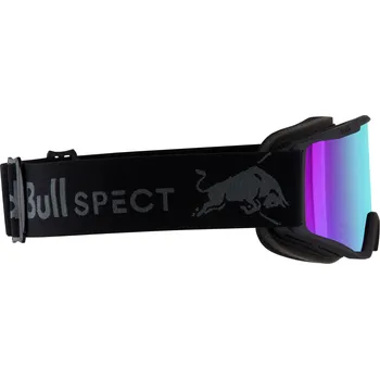 Lyžařské brýle RED BULL SPECT-NEON-01GR3, black/brown with green revo Černá UNI