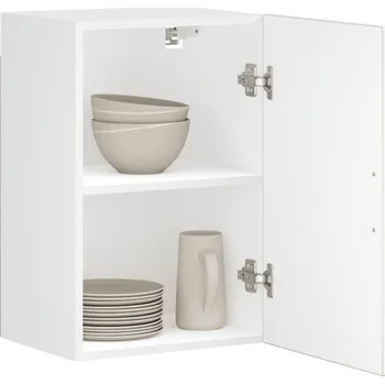 Kuchyňská skříňka Kuchyňská nástěnná skříňka "Porto" bílý vysoký lesk kompozit