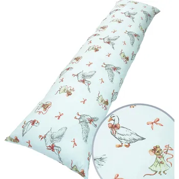 Polštář POLŠTÁŘ NA SPANÍ NA BOKU BŘICHA MULTIFUNKČNÍ 145x40 cm Kerstin