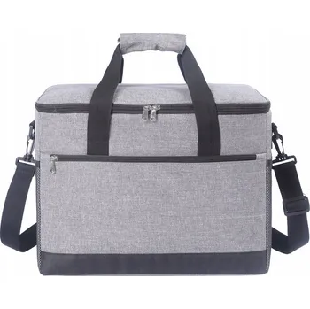 VELKÁ TERMO TAŠKA NA JÍDLO NA PLÁŽ, OBĚD, TURISTICKÁ CHLADICÍ TAŠKA 18L