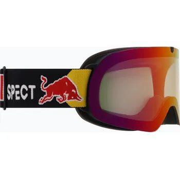 Lyžařské brýle Red Bull SPECT Soar Photo matt black/brown with red chrome x