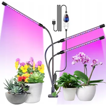 Osvětlení pro růst rostliny LED panel GROW pro pěstování rostlin GALAXIA 12 W