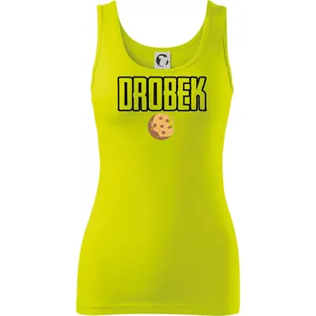 Dámské tričko Drobek - sušenka - Dámské tílko - M ( Limetková )