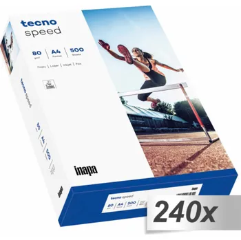 Kancelářský papír 120.000 Bl. tecno speed A 4 80 g Universalpapier weiß (Palette)