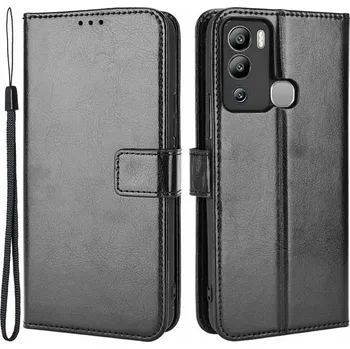 Pouzdro na mobilní telefon Flipové pouzdro XGSM pro Infinix HOT 12i černé