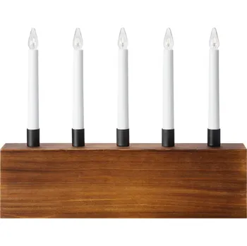 Svícen Markslöjd Albero hnědý adventní svícen 41 cm