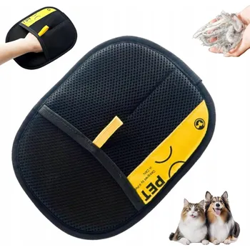 Kartáč pro zvířata Rukavice na odstraňování chlupů zvířat pro kočky a psy na čalounění nábytku