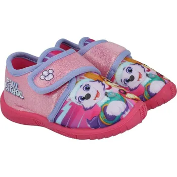 Dívčí obuv Papuče pro dívku Tlapková patrola, variabilní papuče do školky, velikost 30