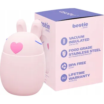 Termoska Dětská termoska na jídlo Asobu Bestie Foodie 0,6 l - bunny (králíček)