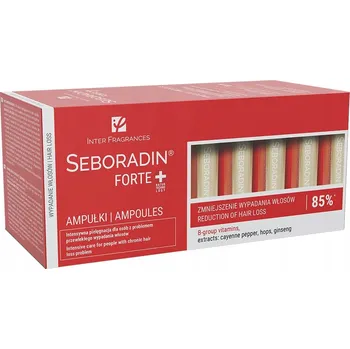 Vlasová regenerace Ampule proti vypadávání vlasů Seboradin FORTE 14 x 5,5 ml