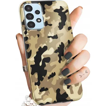 Pouzdro na mobilní telefon Zadní Kryt Hello Case pro Samsung Galaxy A13 zelený