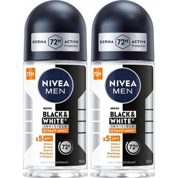 Kuličkový deodorant NIVEA MEN B&W ULTIMATE IMPACT 50 ML 2 KS