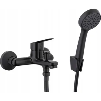 Vodovodní baterie Nástěnná vanová baterie KFA Armatura Sparc, černá (černá)