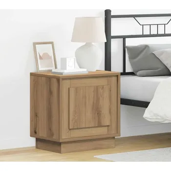 Ložnice Noční skříňka Artisanový dub 44 x 34,5 x 45 cm kompozitní dřevo