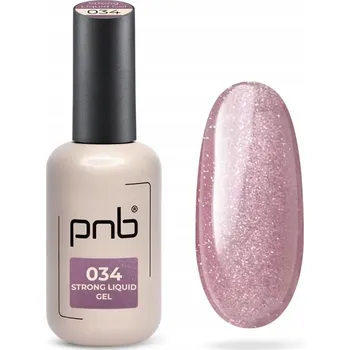 Lak na nehty Gel UV/LED PNB Liquid Gel 034 Silk Whisper 17 ml