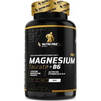 Doplněk stravy Nutri Pro Sport Magnesium Taurát + B6 60 kapslí