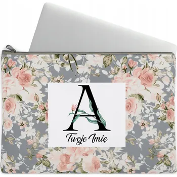 Pouzdro na mobilní telefon Pouzdro na Notebook / Tablet Obal Taška Květinový Monogram Iniciála A