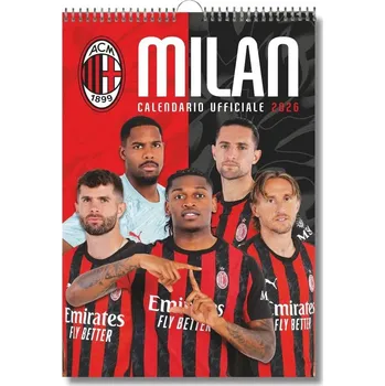 Kalendář Fan-shop Kalendář AC MILAN 2026
