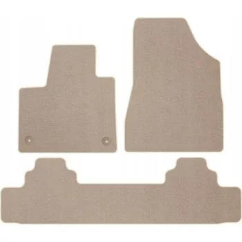 autokoberec Koberce Edecor velurové 3 ks