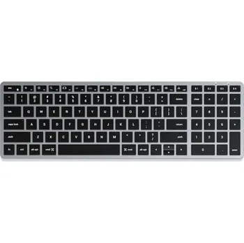 Klávesnice Membránová Bluetooth klávesnice Satechi černá s podsvícením