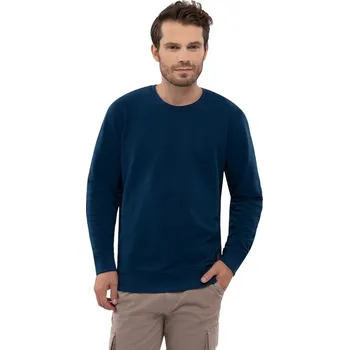 Pánská mikina Pánská mikina VOLCANO-B-ANDY-601-Blue Modrá XL