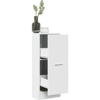 Lékárnická skříňka bílá 30 x 41 x 77,5 cm, z umělého dřeva