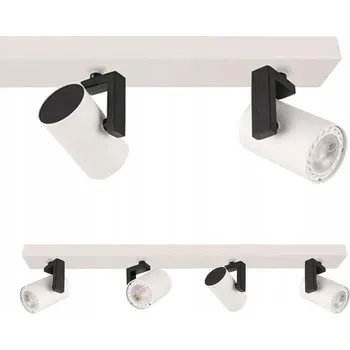 Stropní bodové svítidlo obdélníkové Italux bílé