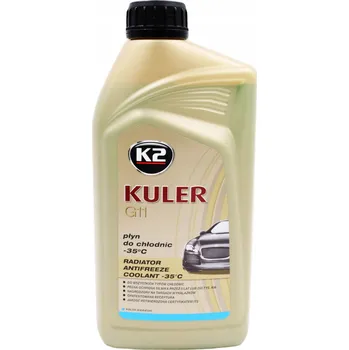Nemrznoucí směs do chladiče K2 Kuler G11 Chladicí kapalina modrá 1l