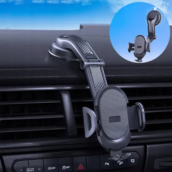 SILNÝ OTOČNÝ DRŽÁK DO AUTA NA PALUBNÍ DESKU, UNIVERZÁLNÍ DRŽÁK TELEFONU