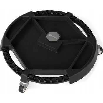 Mobilní odkládací stolek na nářadí | Kulatý dílenský vozík