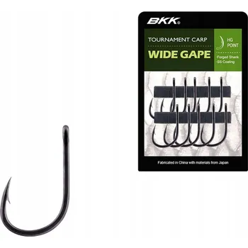 Rybářský háček Zemní Háčky s protihrotem BKK Wide Gape 10 ks