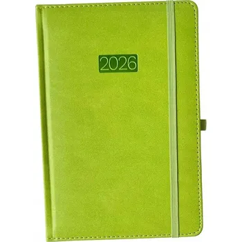 Kalendář Knižkový kalendář 2026 A5 Avanti zelený