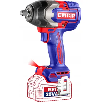 Rázový utahovák 1/2" 850 Nm 20V P20S Emtop