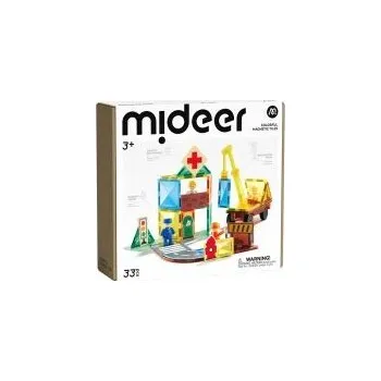ostatní stavebnice Mideer Moje první magnetická stavebnice Hrdinové města 33 ks