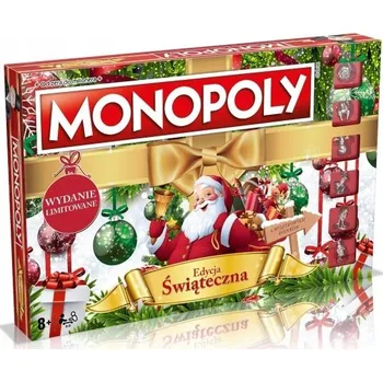 Desková hra Desková hra MONOPOLY VÁNOČNÍ EDICE Winning Moves