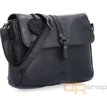 Kabelka NB 2416 kožená klopnová kabelka Noelia Bolger - Yellow