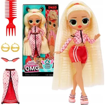 Panenka LOL Surprise módní panenka SWAG Fashion OMG doplňky pro 2 stylizace