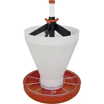 krmítko pro hospodářská zvířata Miska krmná pro selata Maxi-click s násypkou / MAXI HOPPER PAN Varianta: Miska krmná pro selata Maxi-click s násypkou / MAXI HOPPER PAN