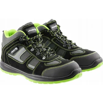 Pracovní obuv HOSEL bezpečnostní pracovní obuv SB SRA černo/zelená, velikost 44