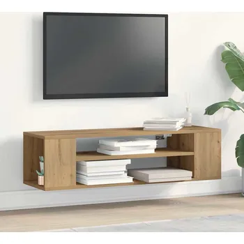 Obývací pokoj Televizní skříň artisian oak 100 x 30 x 26,5 cm