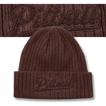 Čepice Zimní Čepice Pitbull Silvas Angel s vyšívaným logem a teplým Bavlna potiskem