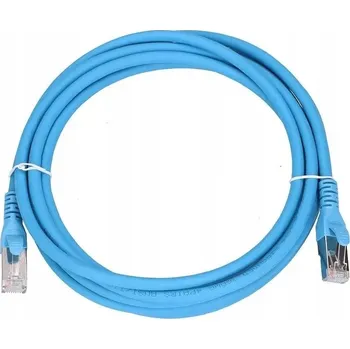 Síťový kabel Patchcord Extralink 3 m modrý