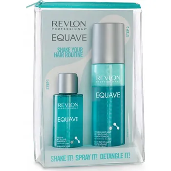 Šampon REVLON Sada Šampon na vlasy + Dvoufázový kondicionér EQUAVE 100ml + 200 Ml