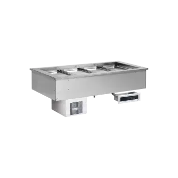 RM GASTRO Výdejní vana chladicí GN 4-1/1 - 200 mm drop-in | RM - SL GREEN+ 4