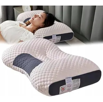 Polštář ORTOPEDICKÉ POLŠTÁŘE PRO SPANÍ NA BOKU ERGONOMICKÝ POLŠTÁŘ NA KRK