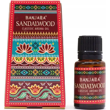 Esenciální vonný olej Banjara - Santalové dřevo