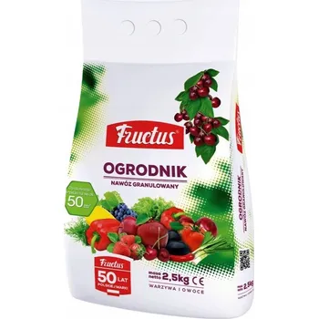 Hnojivo Vícesložkové hnojivo Fructus granulát 2,5 kg 2,5 l