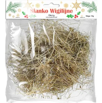 Vánoční dekorace DEKORACE NA STŮL SENO VÁNOČNÍ 10g HENRY