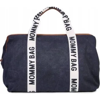 turistický batoh Childhome Taška Mommy Bag Signature Černá